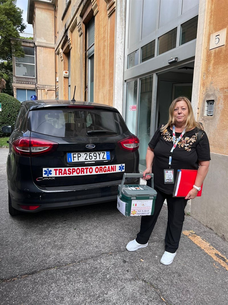 Ritiro Ospedale Genova