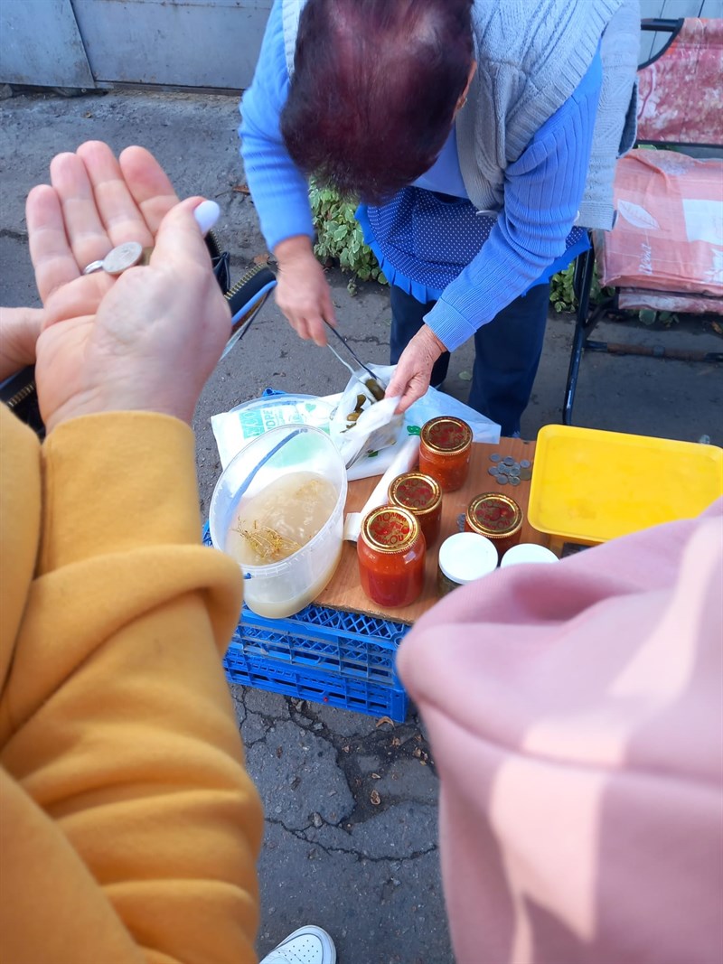 In giro per la periferia di Kyiv