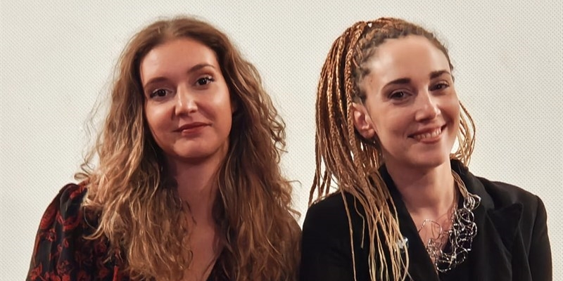 Dafne tinti e Giorgia Calandrini in Vajont 23