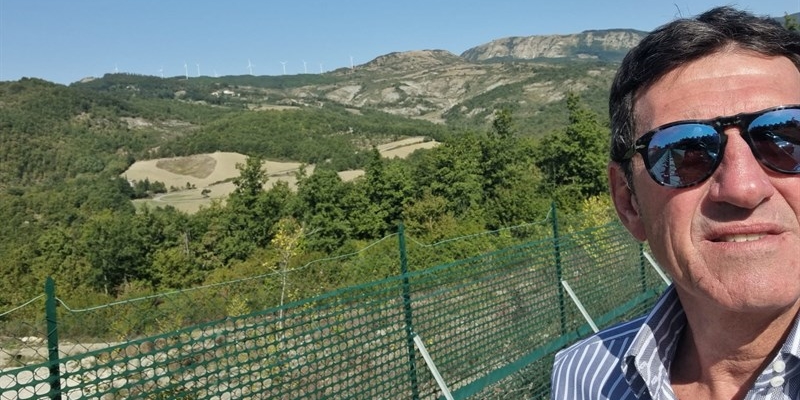 Il sopralluogo di Giovanni Galli presso la discarica Il Pago