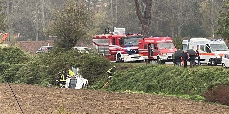 La foto dell'incidente