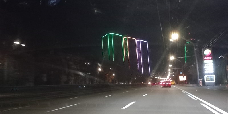 In giro per la periferia di Kyiv