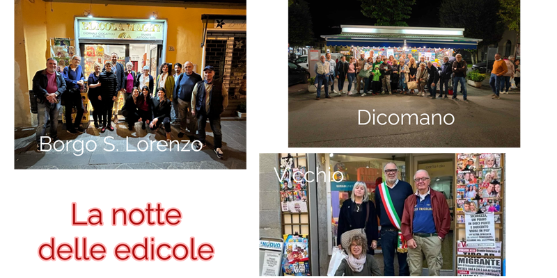 La notte delle edicole in Mugello