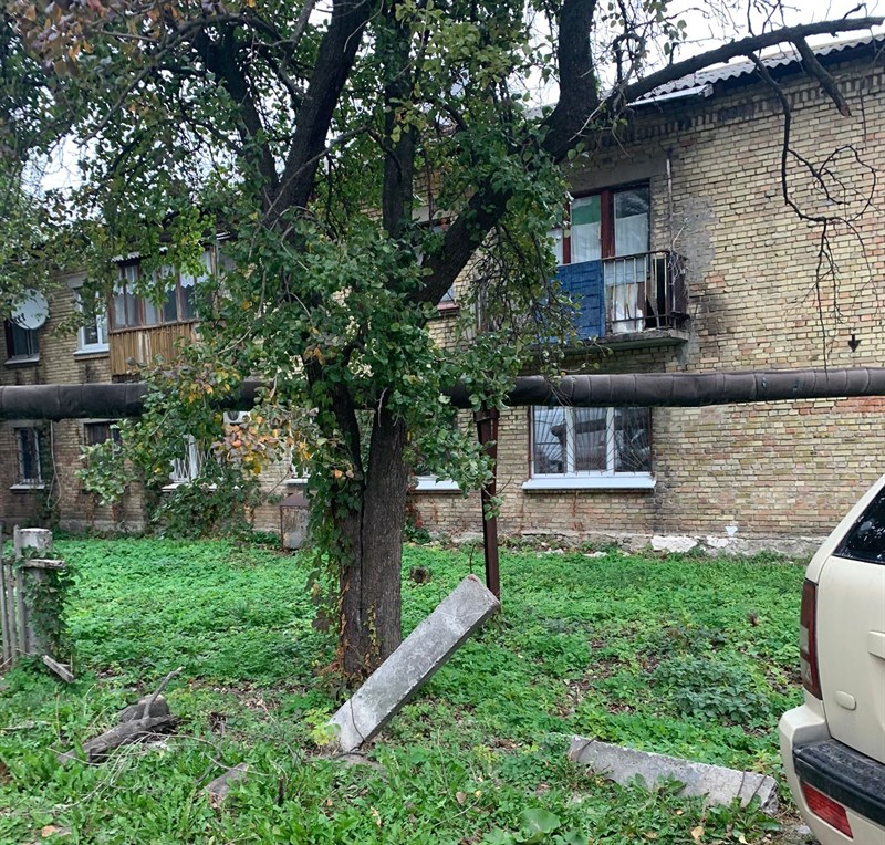 In giro per la periferia di Kyiv