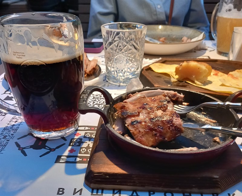 In giro per la periferia di Kyiv