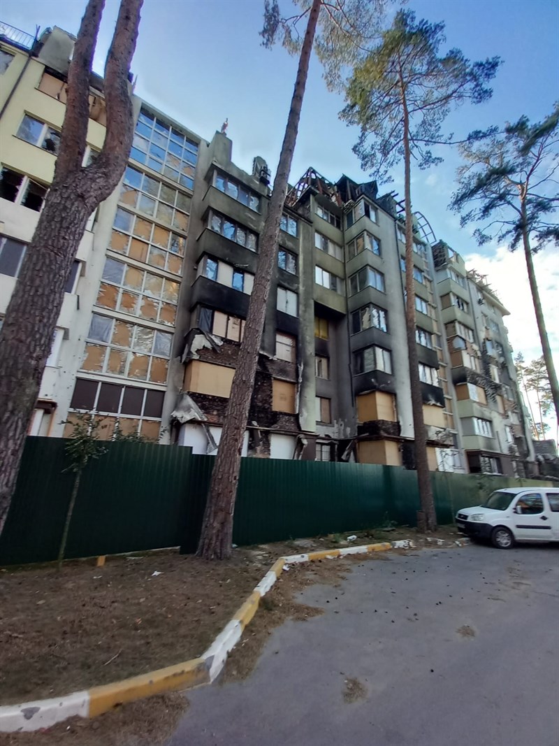 La ricostruzione è cominciata subito poco dopo la liberazione dagli Orchi