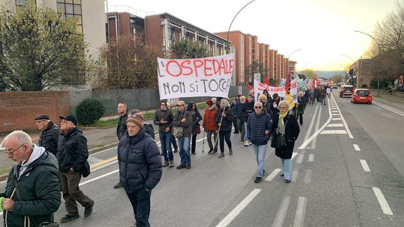 Manifestazione per la sanità