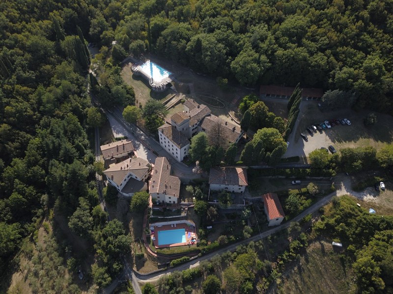 Il Borgo come era prima dei tagli boschivi