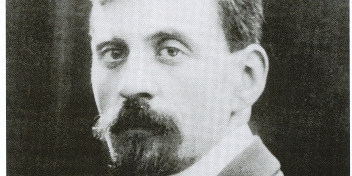 Una immagine giovanile di Galileo Chini