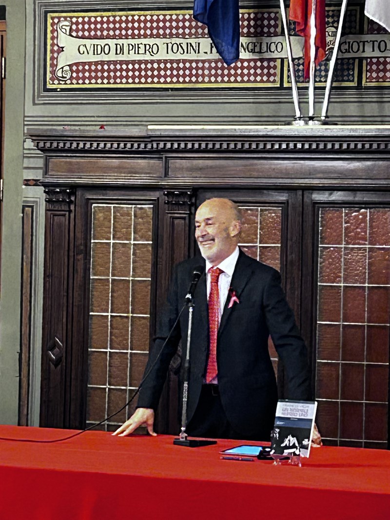 Franco Vichi autore del libro