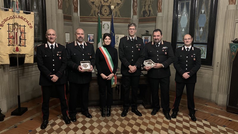 I premiati insieme a colleghi e amici