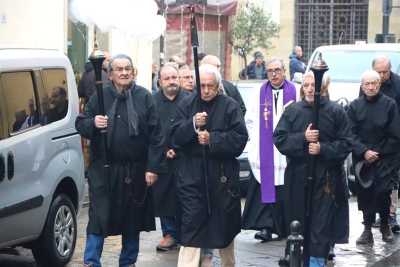 I funerali a Borgo San Lorenzo