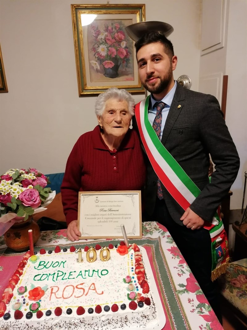 Rosa Bernoni con il Consigliere Atria