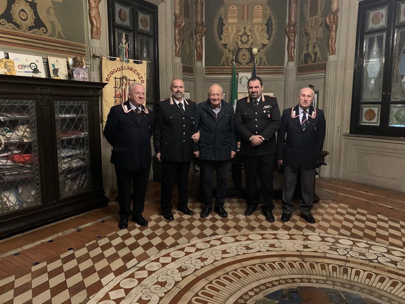 I premiati insieme a colleghi e amici