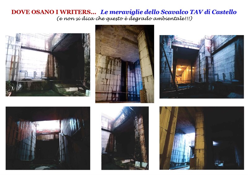 Il passante di Castello che perde acqua