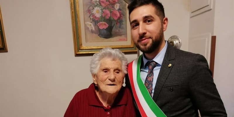 Rosa Bernoni con il Consigliere Atria