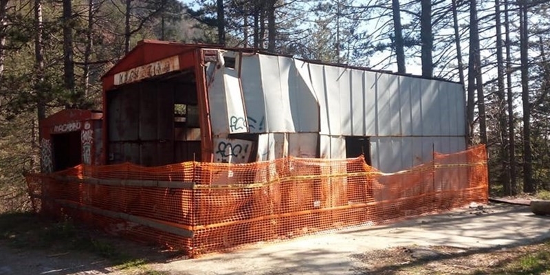 La discarica alla curva di Cencione