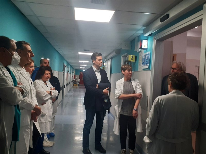 Alcuni momenti della visita