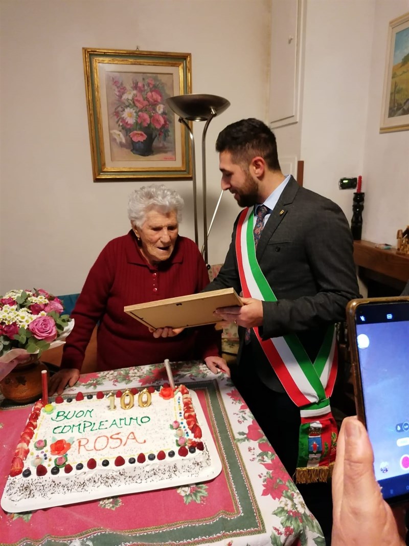 Rosa Bernoni con il Consigliere Atria