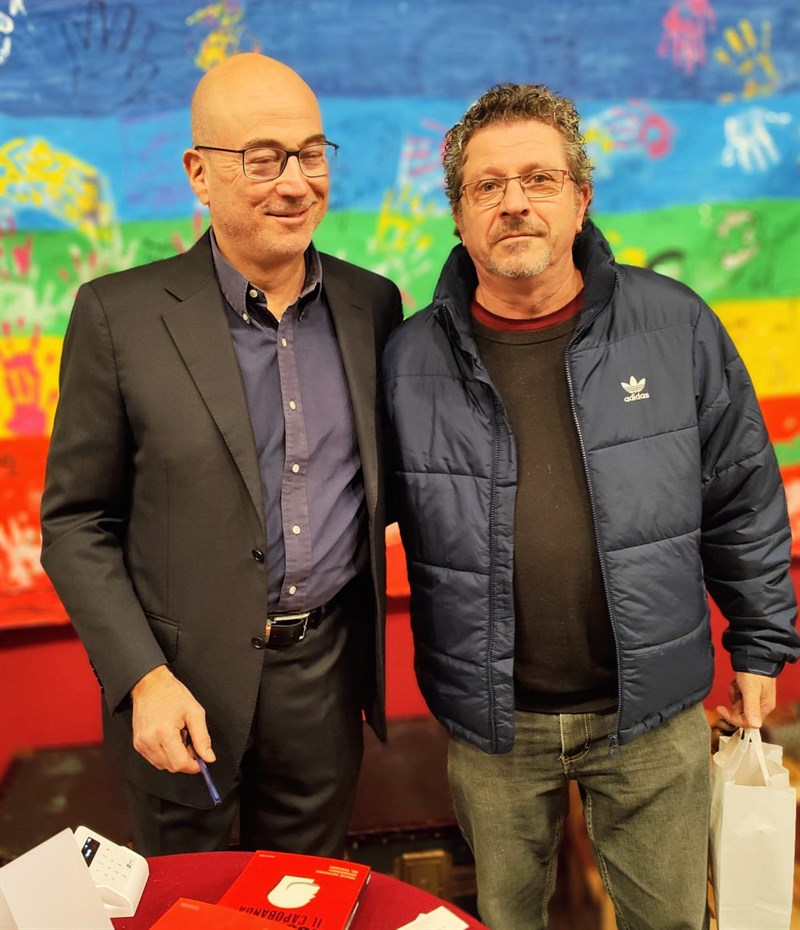 Cazzullo con Miniati