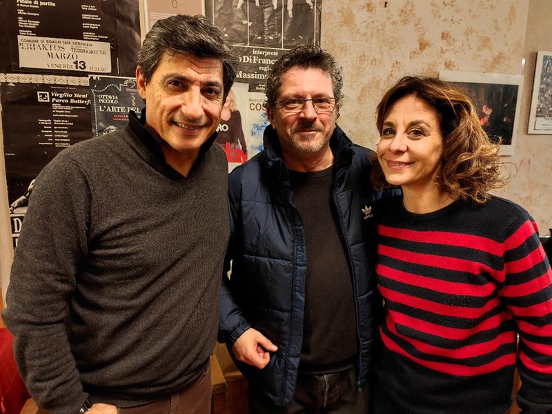  Emilio Solfrizzi e Carlotta Natoli in “L’anatra all’arancia”