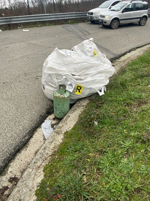 I rifiuti abbandonati