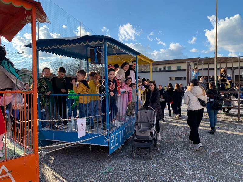 La silata dei carri al centro giovanile