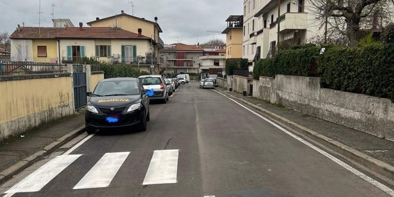 Via Lorini a Borgo San Lorenzo