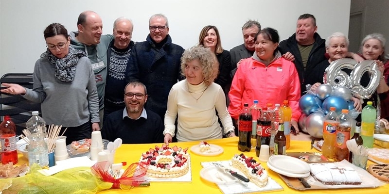 Un momento della festa