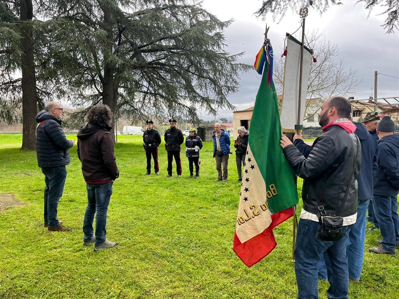 Deposizione della Corona d'alloro