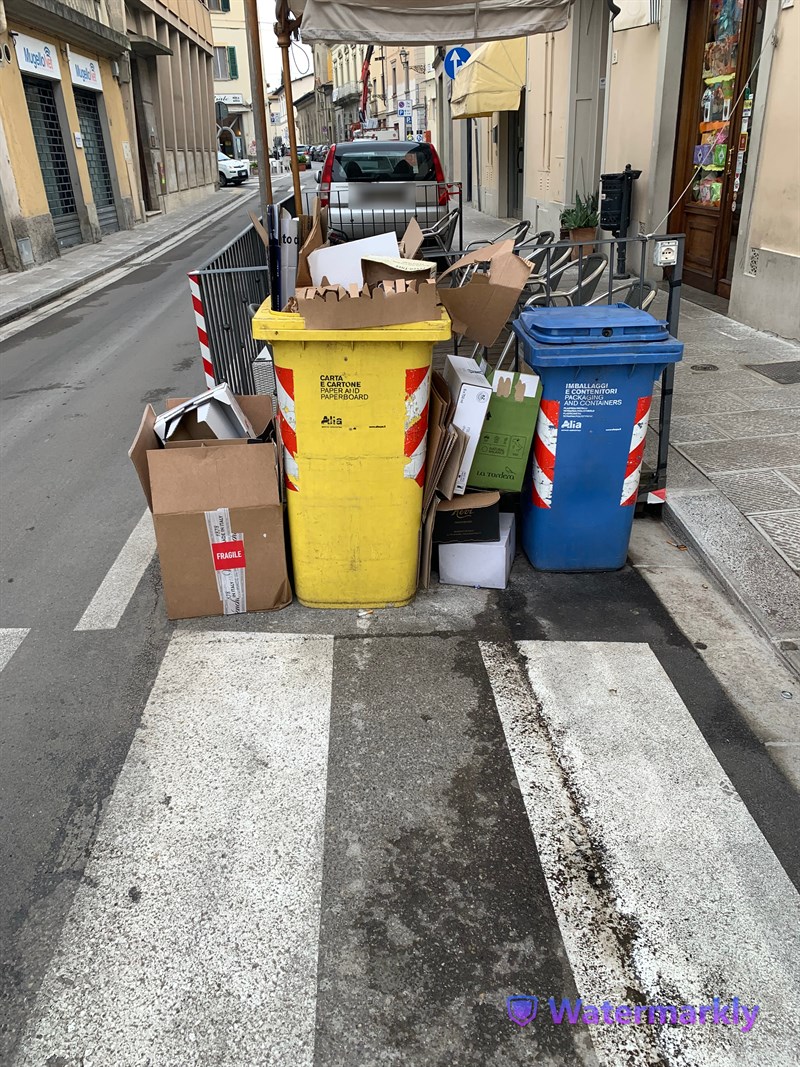 Rifiuti a Borgo San Lorenzo