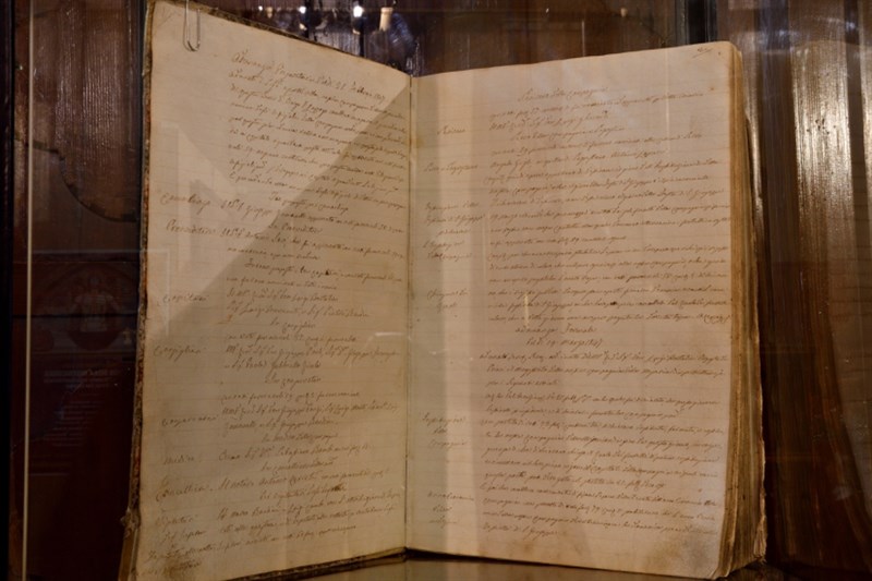 il primo libro dei verbali del magistrato 1847.