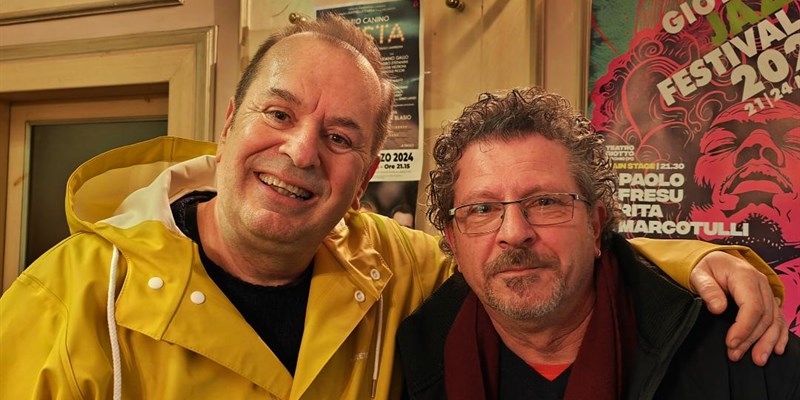 Fabio canino con Massimiliano Miniati