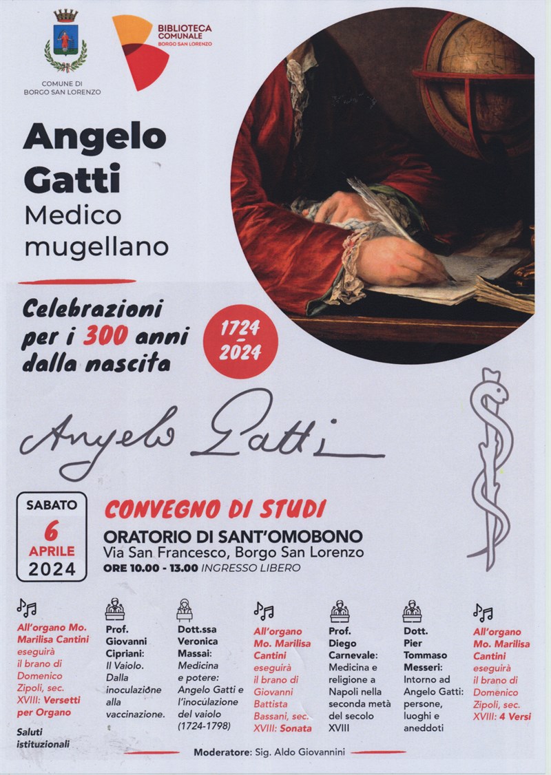 La locandina del Convegno di Studi.