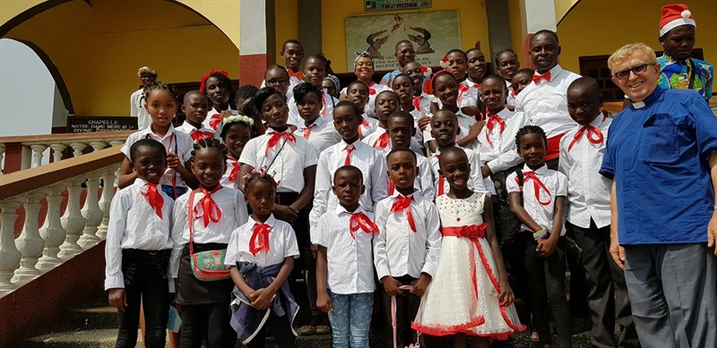 Don Pasquale Poggiali in Costa d'Avorio