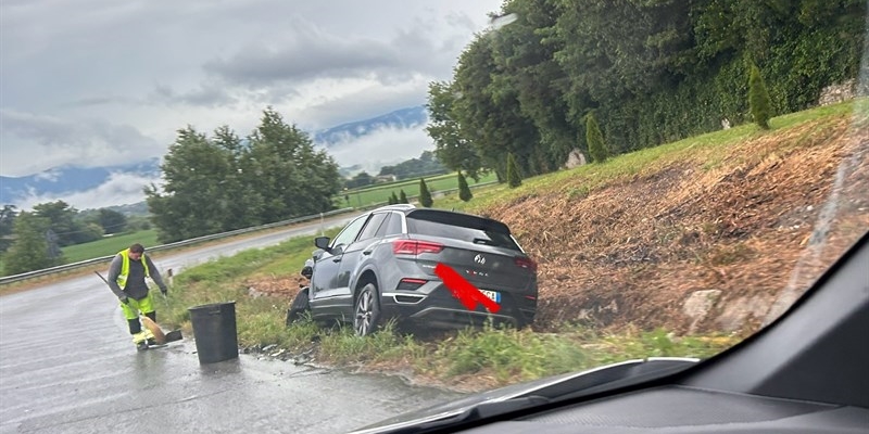 Il luogo dell'incidente