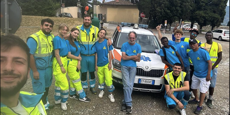 I volontari delle Misericordie