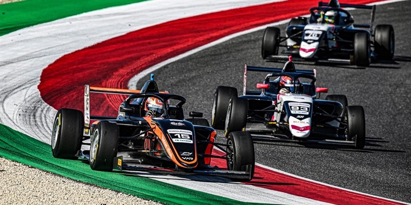 Un momento della gara