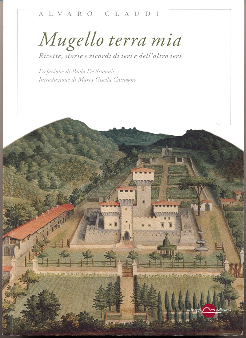 Il frontespizio del libro che Alvaro Claudi presentò a Scarperia nel 2022.