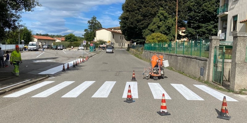 regolamentazione del parcheggio situato tra Via Montessori e Via Farnocchia a Luco di Mugello