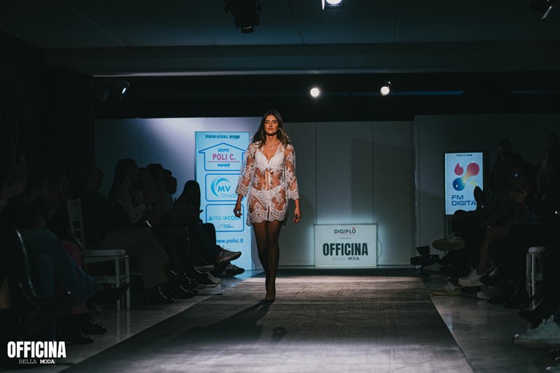 Un momento dell'evento ""Officina della Moda"" a Borgo Nuovo di Scarperia