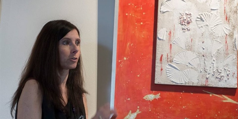 La pittrice Elisa Marianini