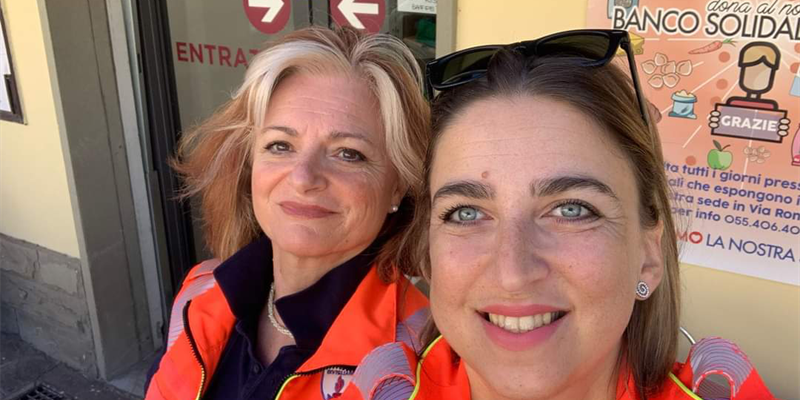 Le volontarie del progetto