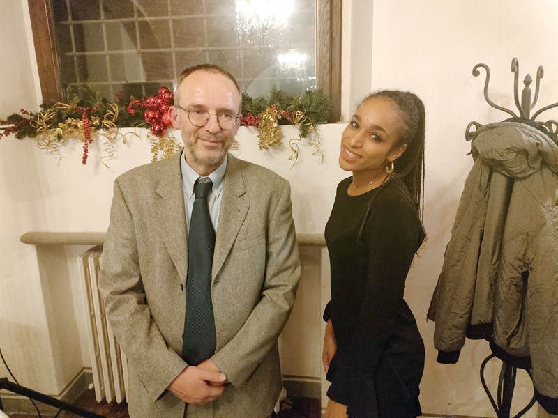 Alessio Barletti e Noemi Ipotè, bravissimi conduttori della manifestazione.