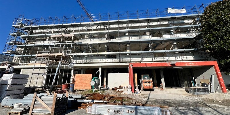 lavori alla scuola ""Lorenzo dei Medici"" di Barberino