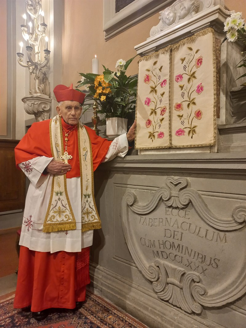Cardinale Simoni in visita a Cavallina, Barberino di Mugello