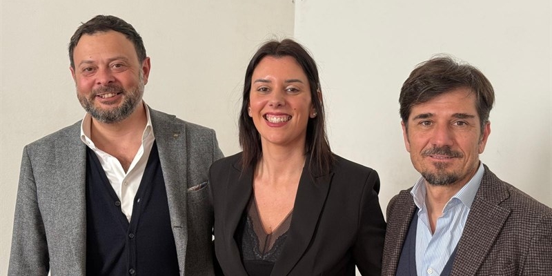 da sx: Vittorio Fantozzi (Fratelli d'Italia), Elena Meini (Lega), Marco Stella (Forza Italia)
