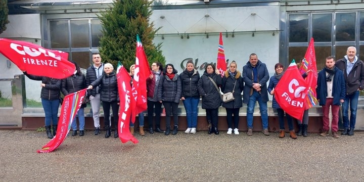 Una foto della manifestazione