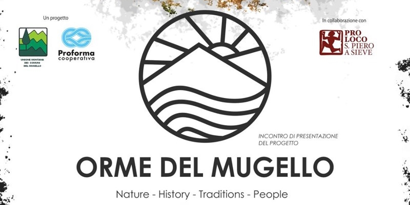 Un taglio della locandina ""Orme del Mugello