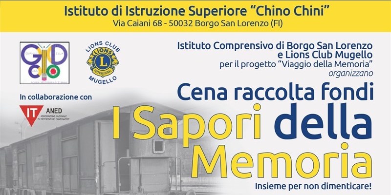 Un taglio della locandina dell'evento